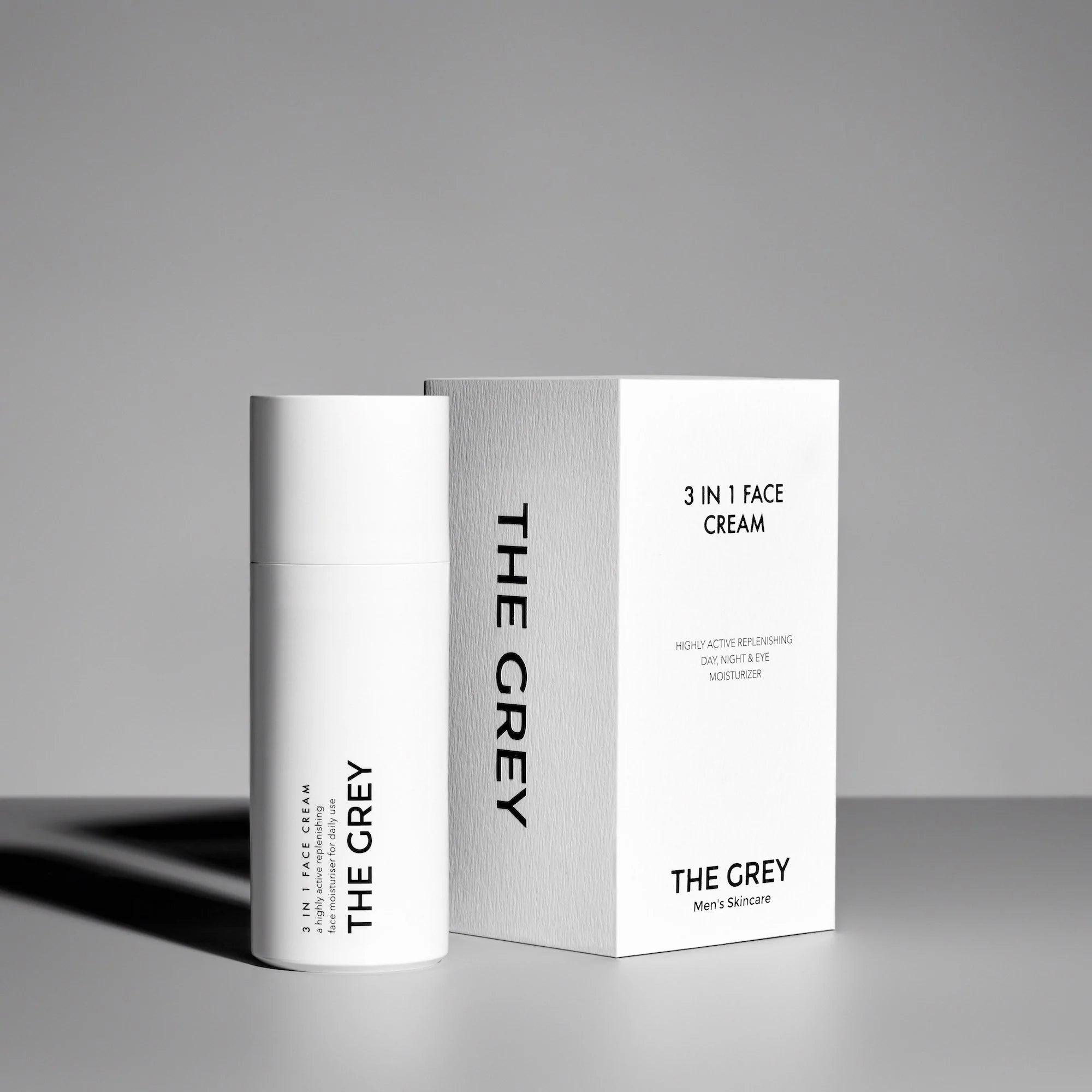 3 in 1 Face Cream - The Grey Men's Skincare - Mr. Adam Skincare