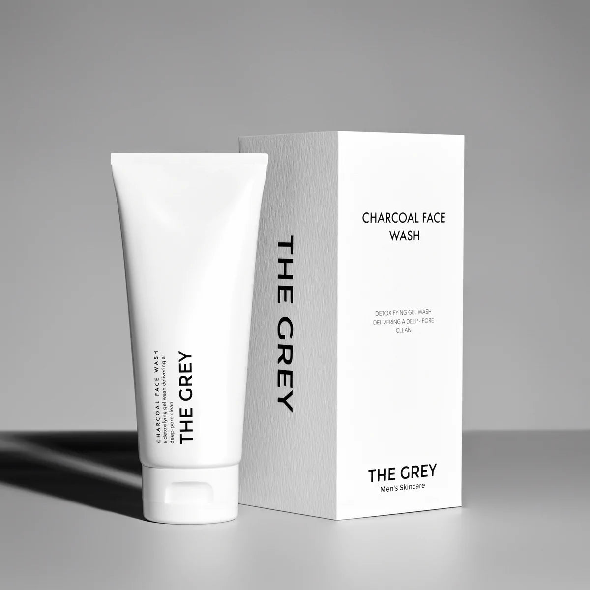 The grey charcoal face wash