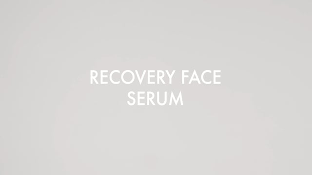 Recovery face serum the grey