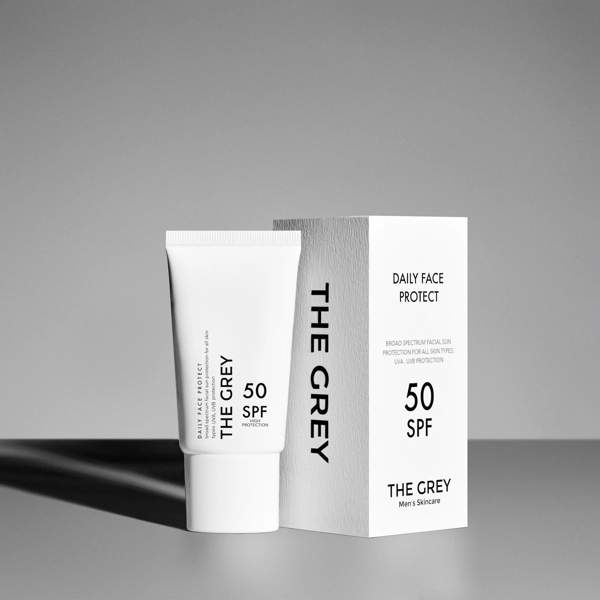 Daily Face Protect SPF50 - The Grey Men's Skincare - Mr. Adam Skincare